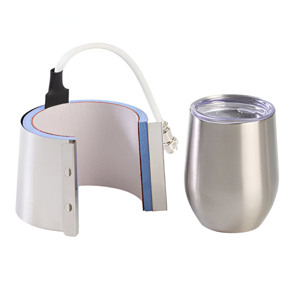 12oz Stemless Cup Heating Attachment for Elite Pro / Pro Max Tumbler Press