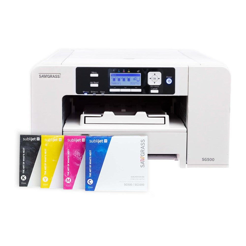 Sawgrass SG500 A4 Sublimation Printer with Full Ink Set