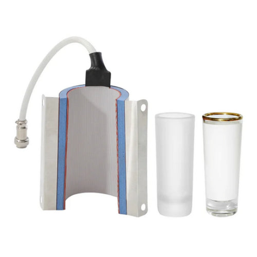 3oz Shot Glass Heating Attachment for Elite Pro / Pro Max Tumbler Press