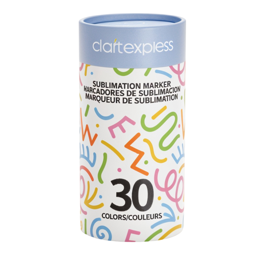 Craft Express 30 Pack Assorted Colors Joy Sublimation Markers